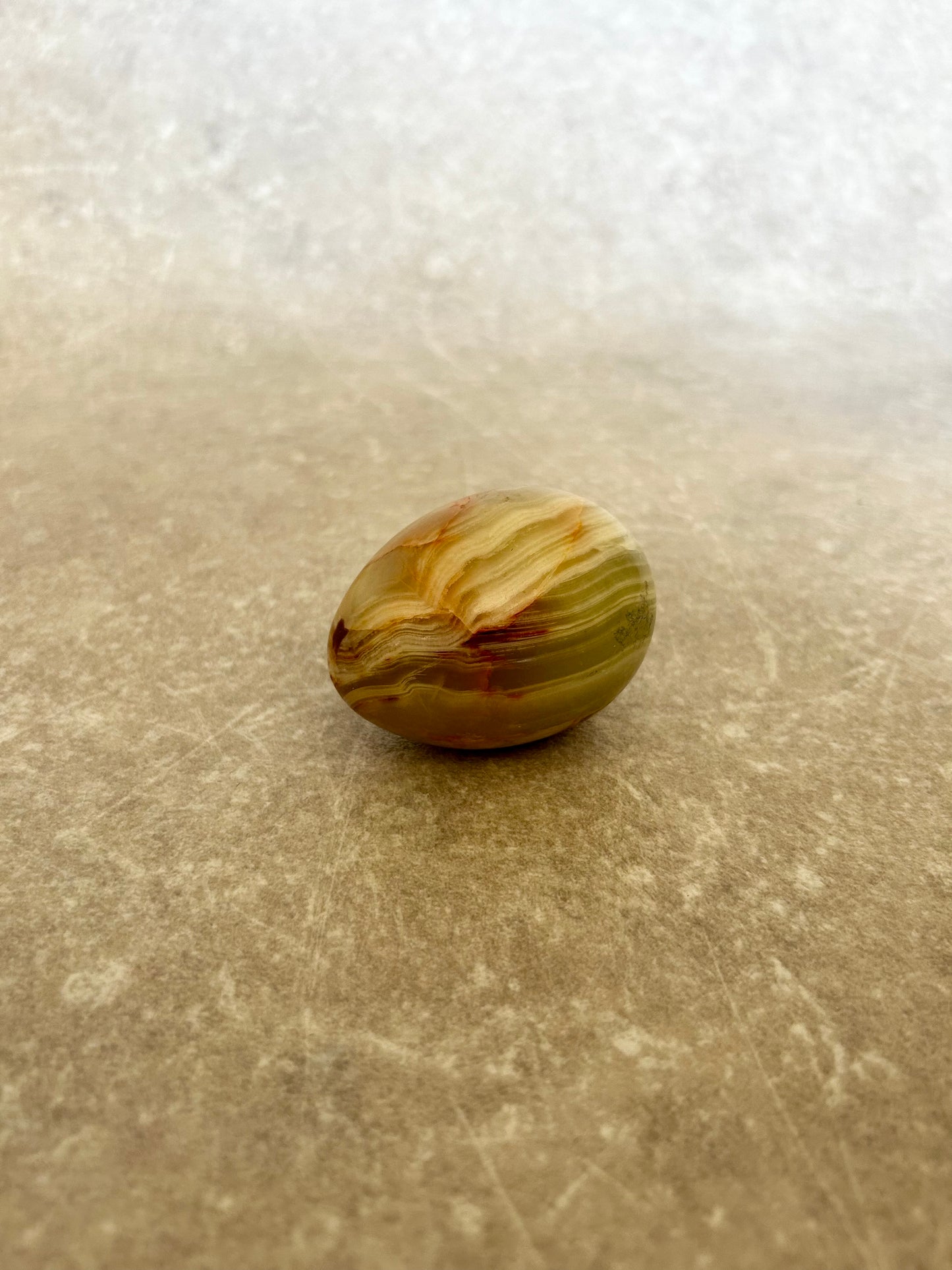 Vintage Decorative Stone Egg No.8