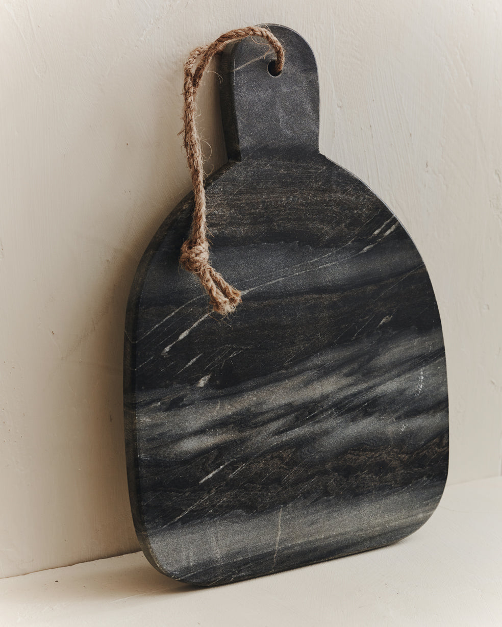 Norse Marble Serving Board in Grey