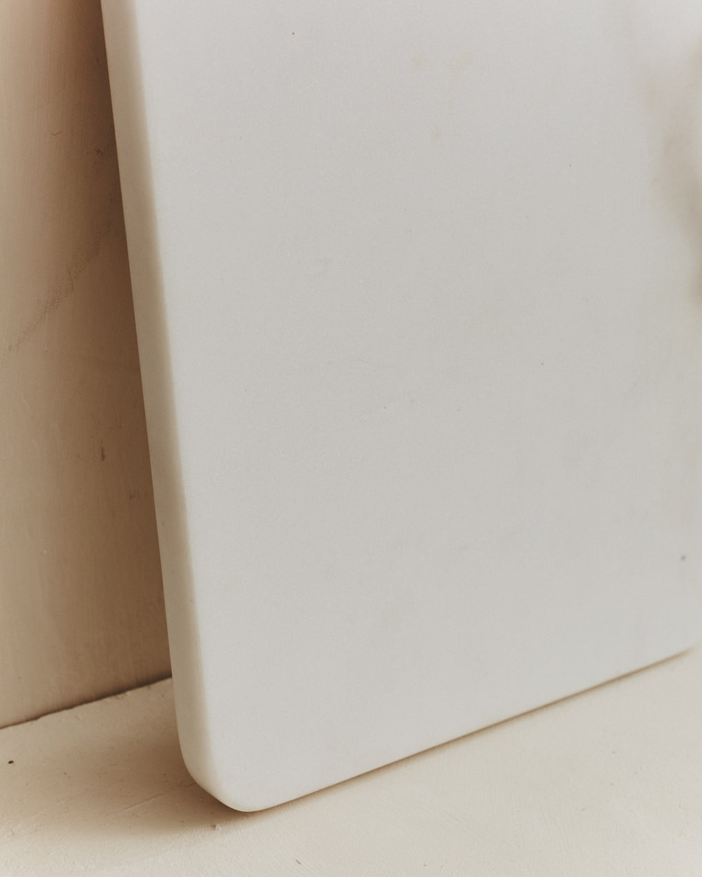 Large Norse Marble Serving Board in White