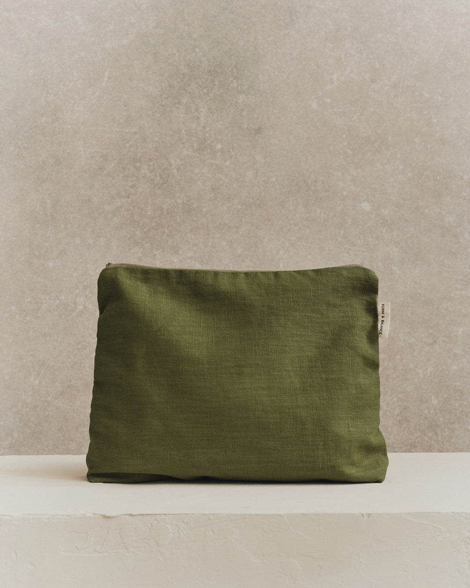 Large Pouch 001 | Olive