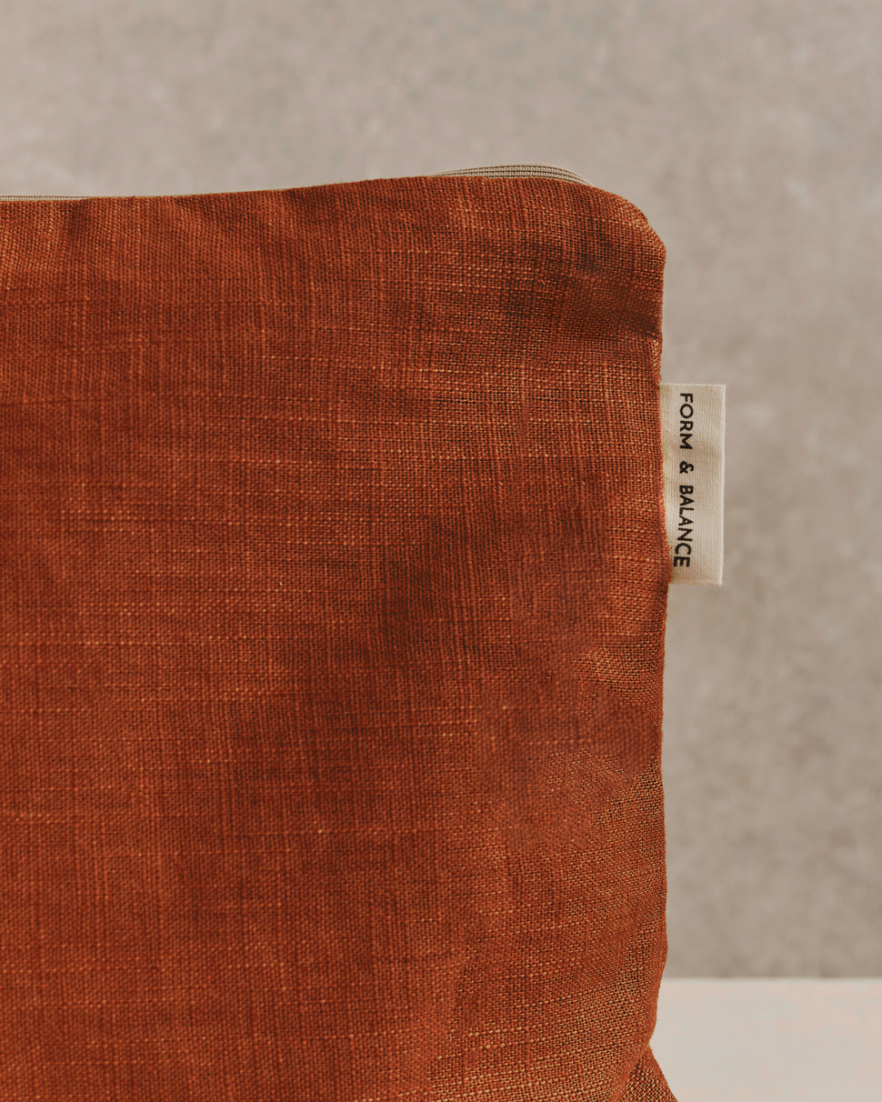 Large Pouch 001 | Rust