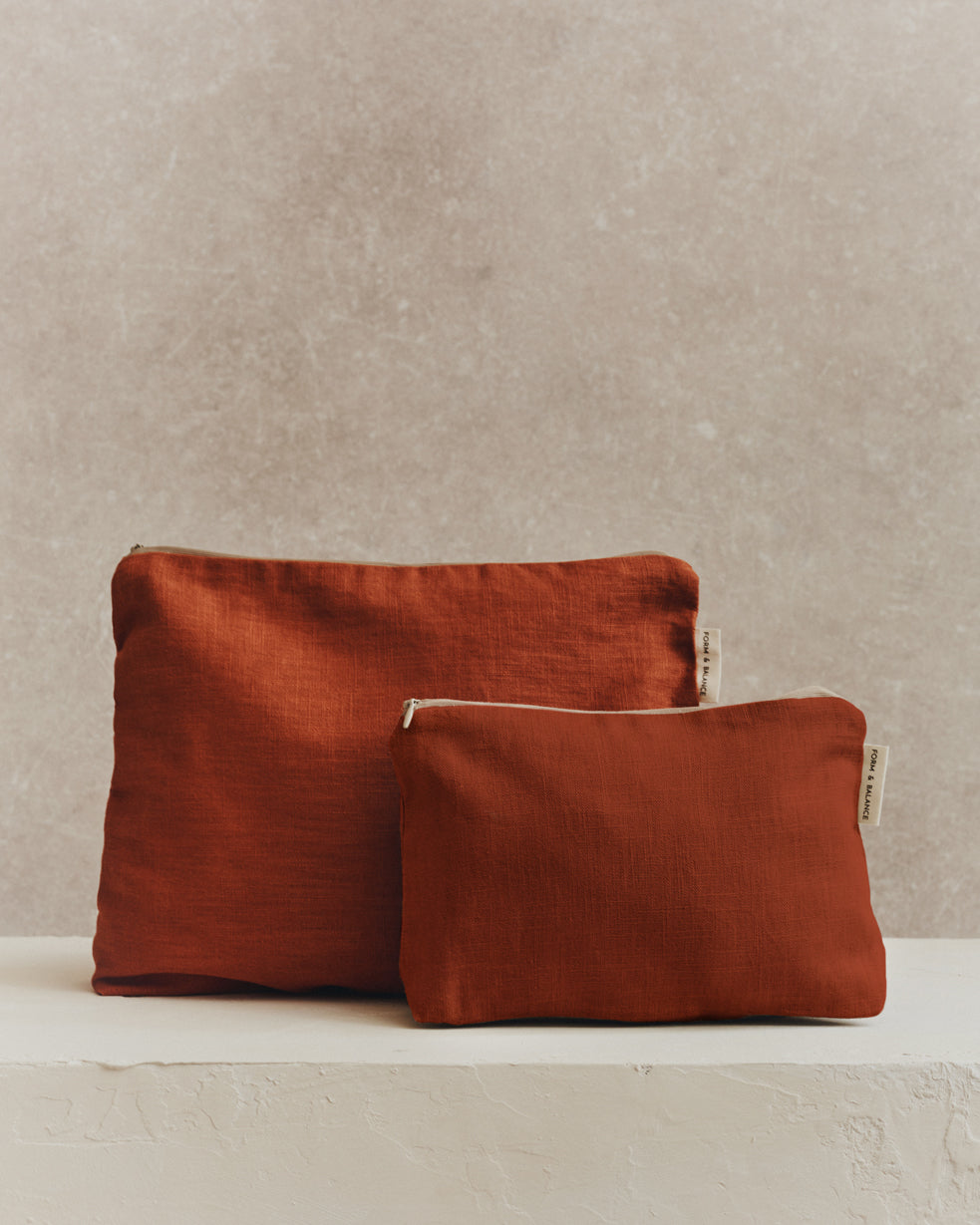 Large Pouch 001 | Rust