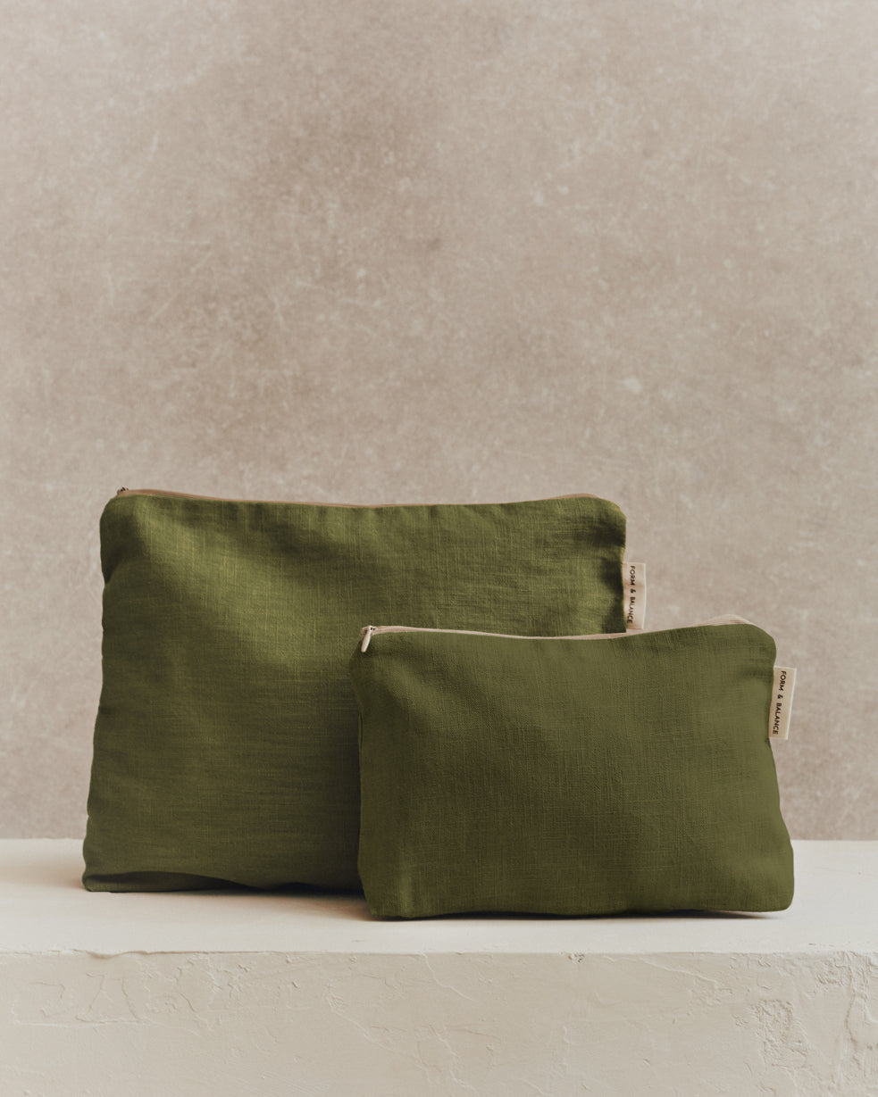 Medium Pouch 001 | Olive