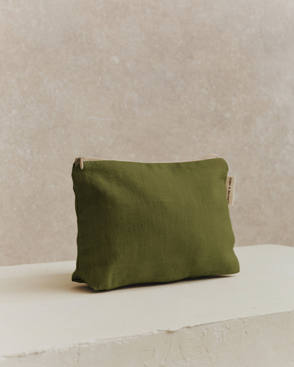 Medium Pouch 001 | Olive