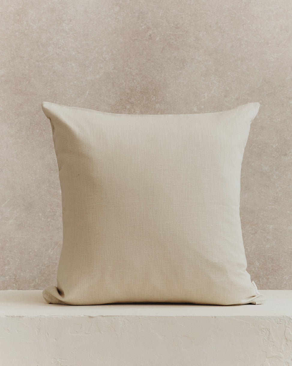 Plain Linen Cushion Cover | Ecru