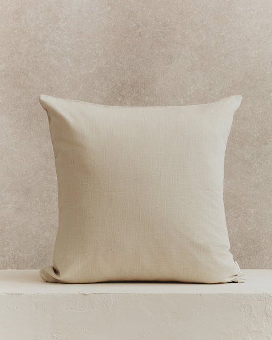 Plain Linen Cushion Cover | Ecru