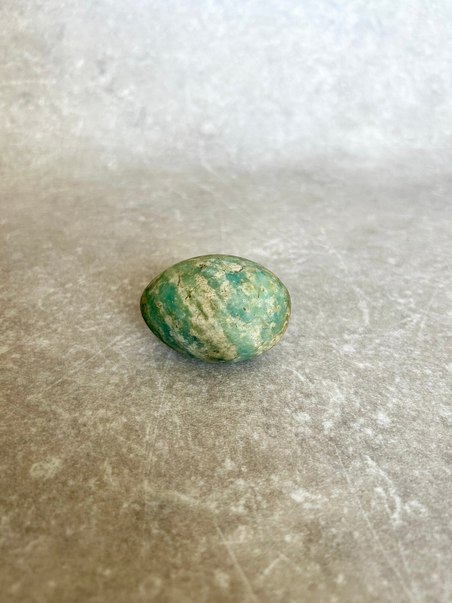 Vintage Decorative Stone Egg No.7