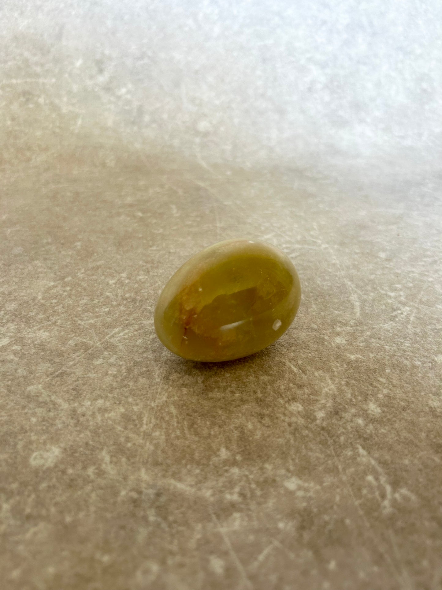 Vintage Decorative Onyx Stone Egg No.4