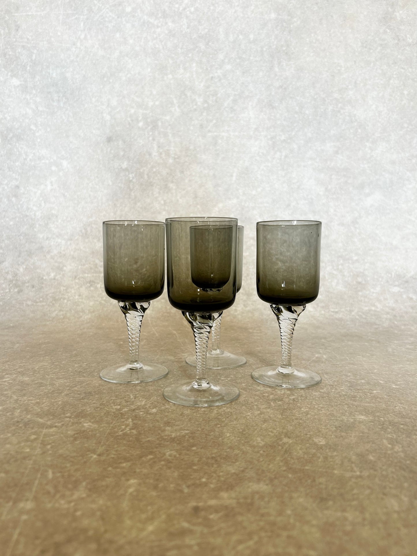 Vintage Wine Glasses | Set of 4