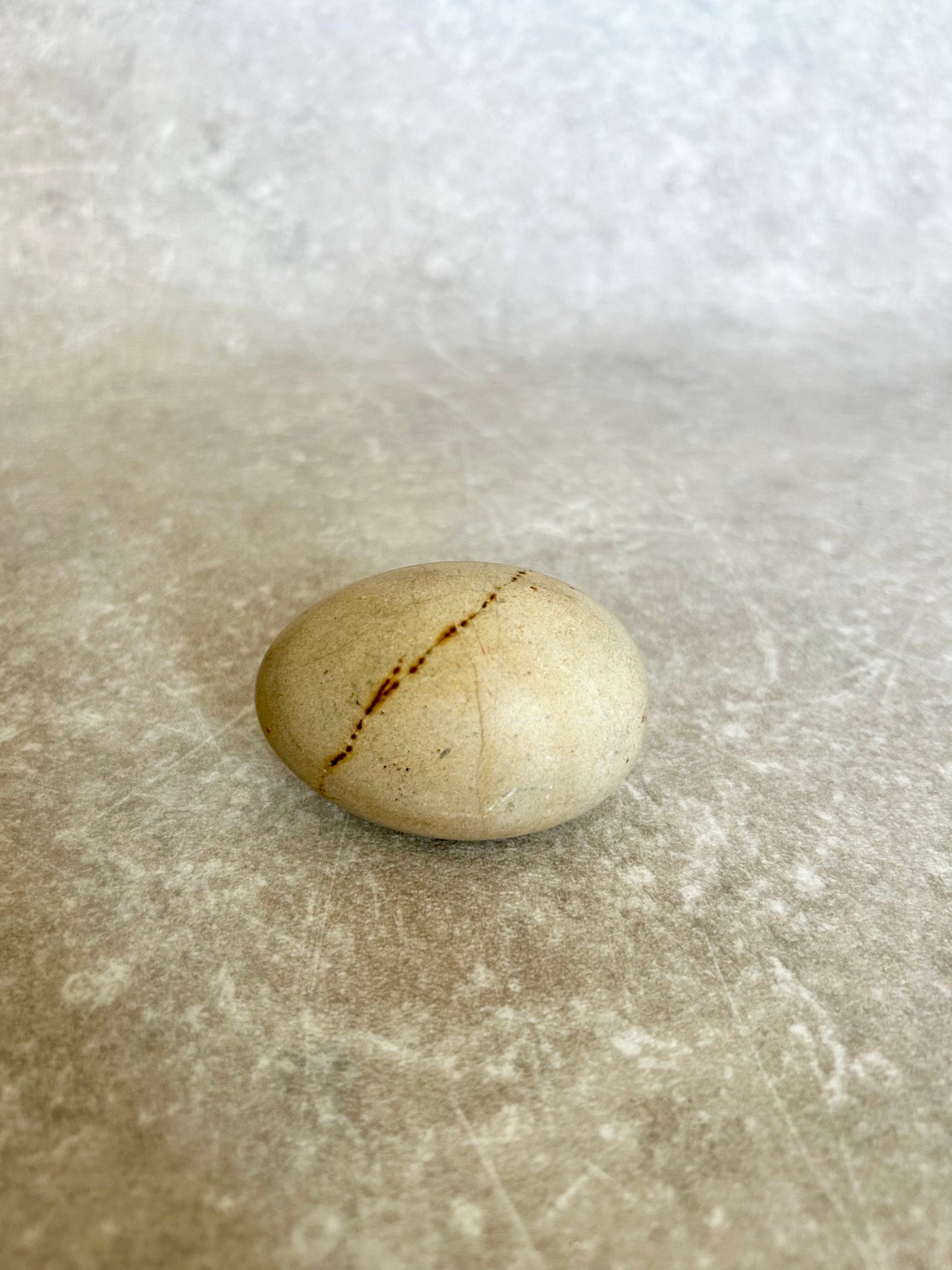 Vintage Decorative Stone Egg No.1