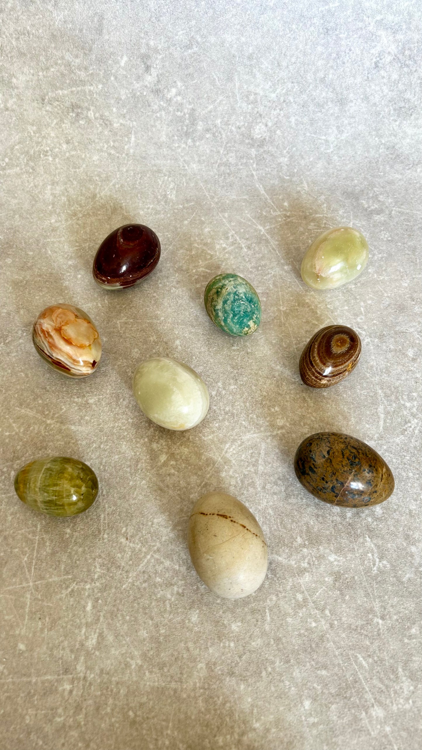 Vintage Decorative Stone Egg No.7