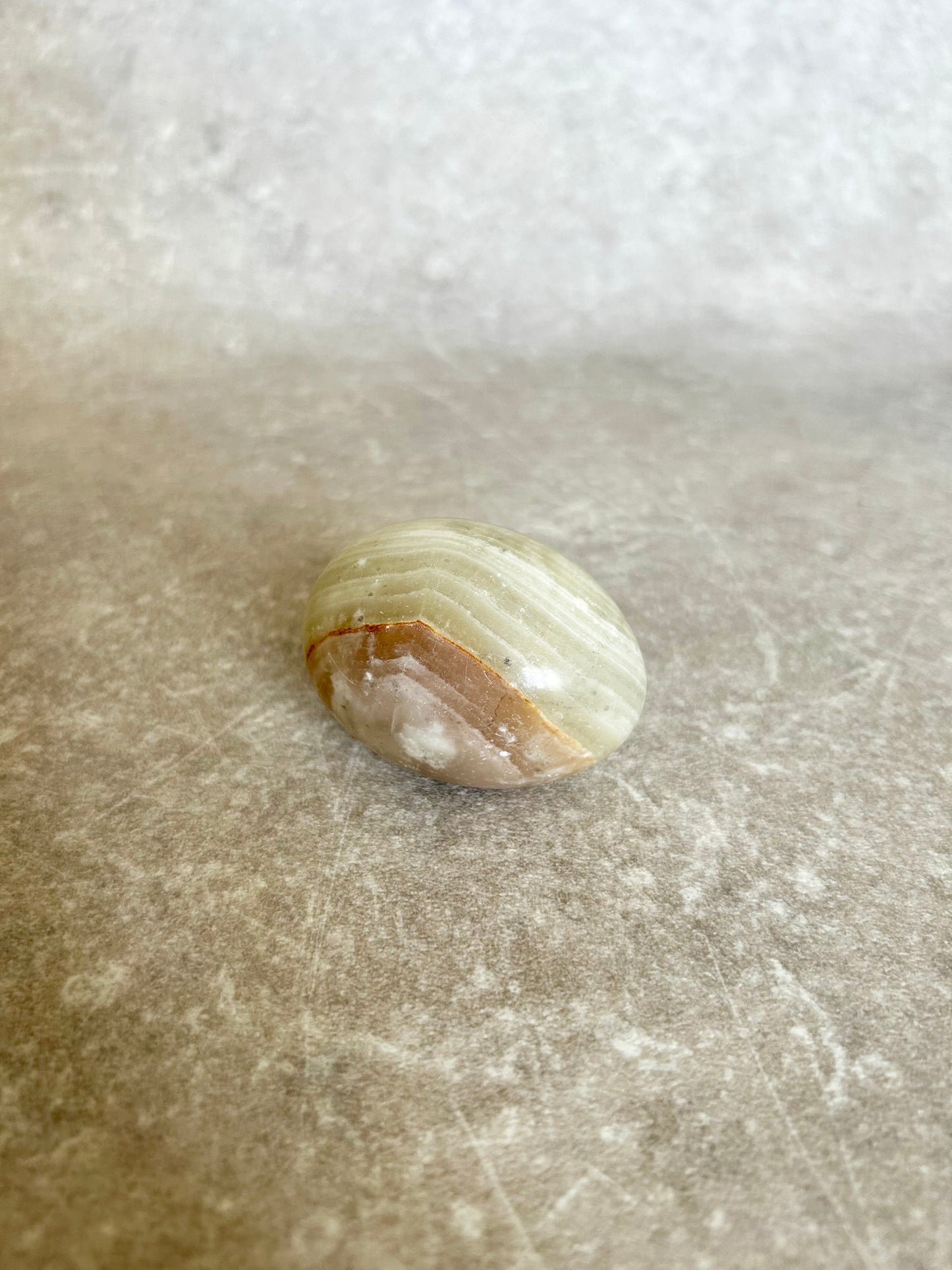 Vintage Decorative Onyx Stone Egg No.3