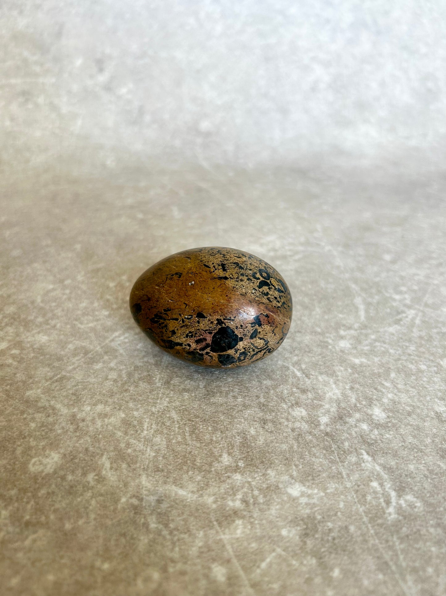 Vintage Decorative Stone Egg No.6