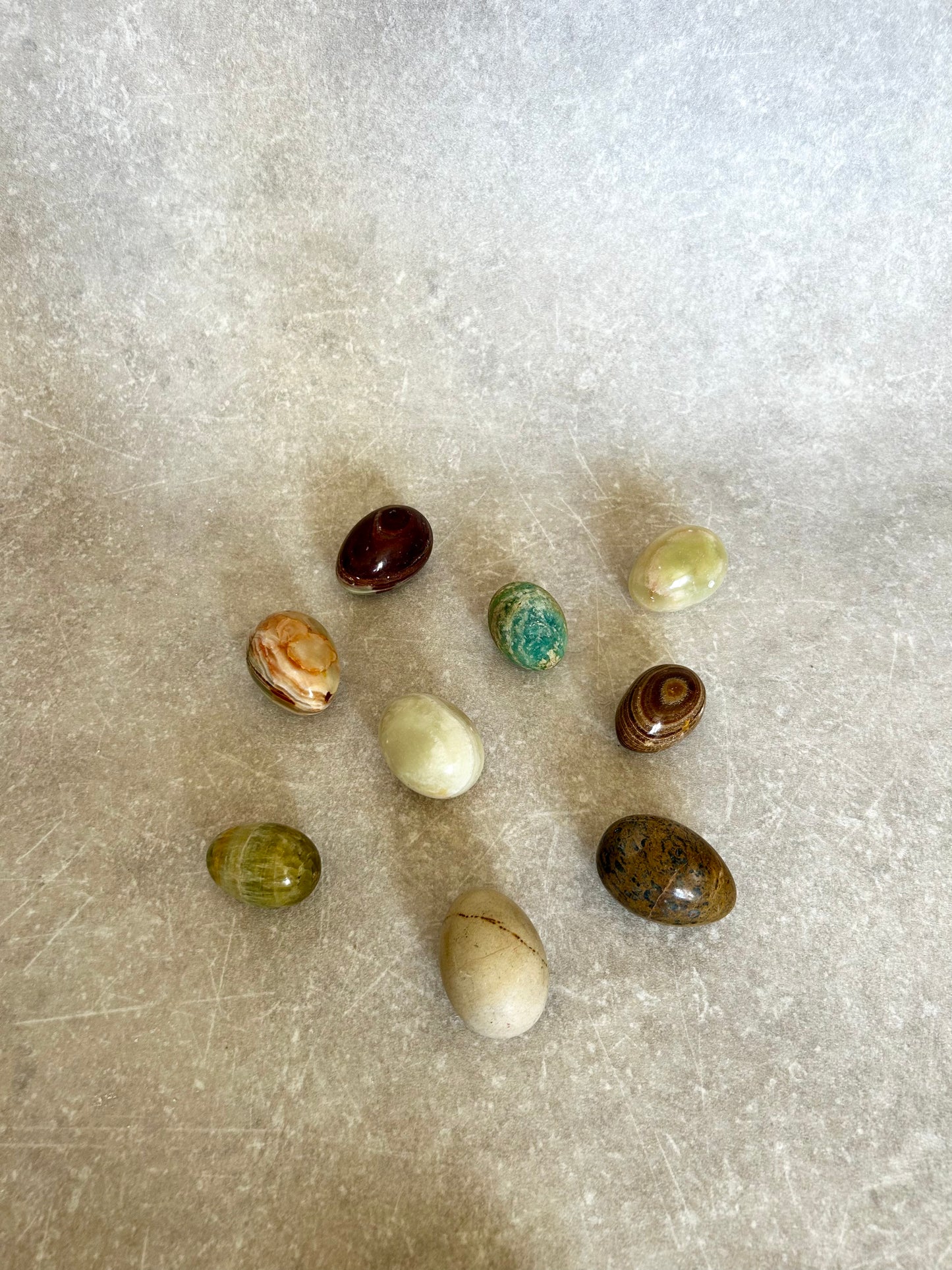 Vintage Decorative Stone Egg No.9