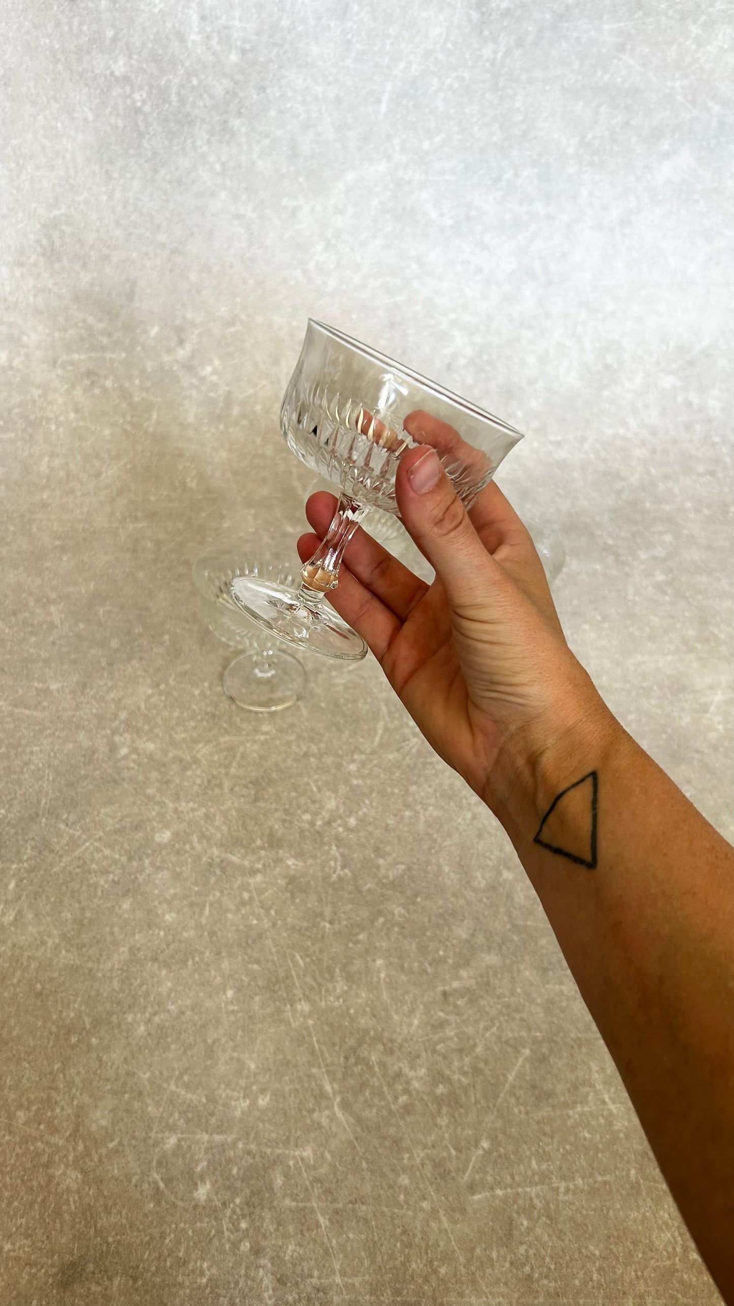 Vintage Cocktail Glasses | Set of 4