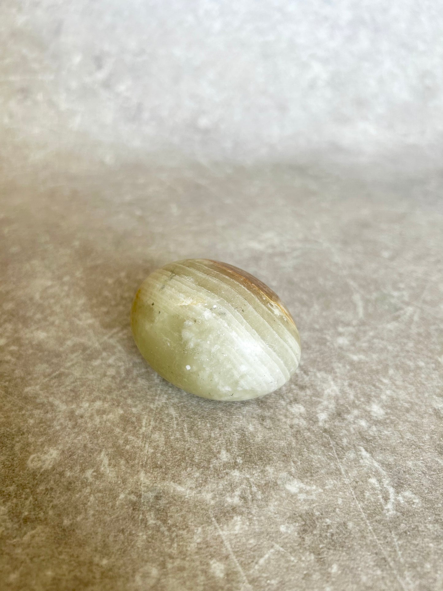 Vintage Decorative Onyx Stone Egg No.5