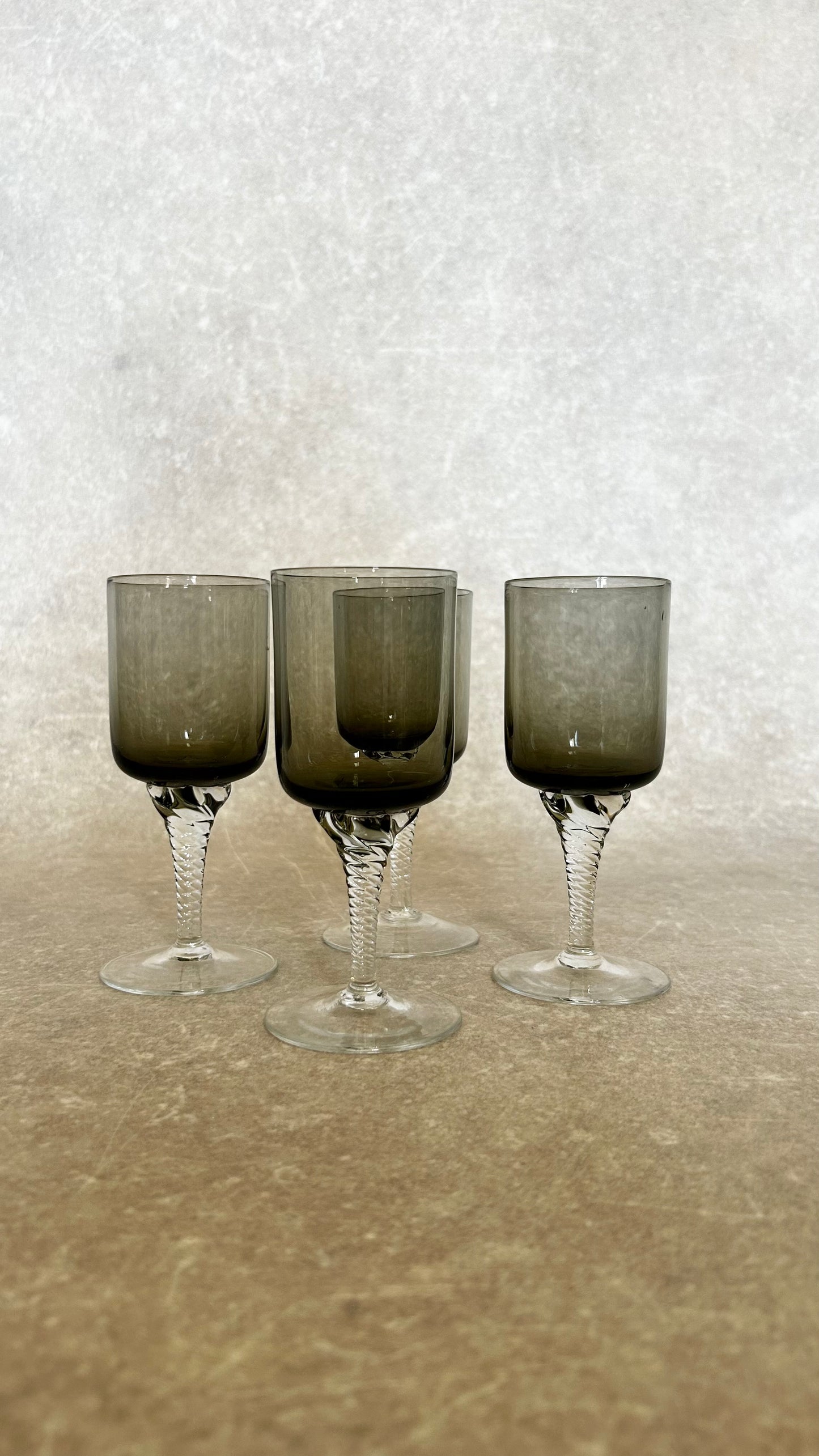Vintage Wine Glasses | Set of 4