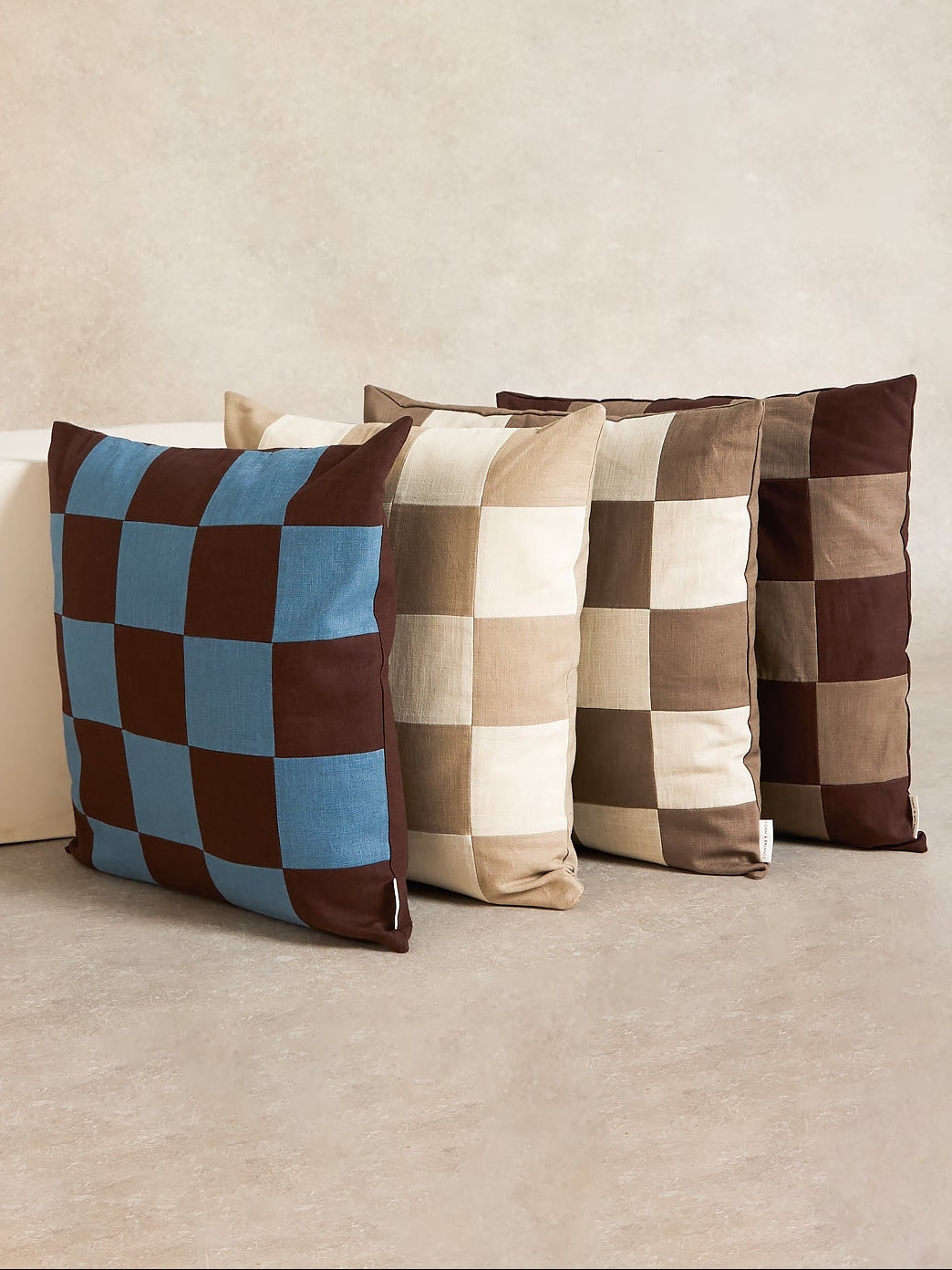 Form & Balance ramie-cotton cushion cover collection (shared product image)