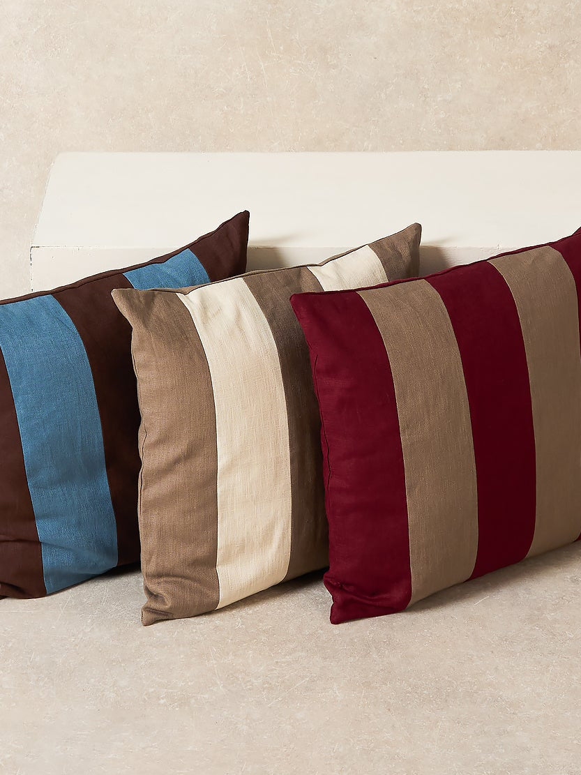 Form & Balance ramie-cotton cushion cover collection (shared product image)