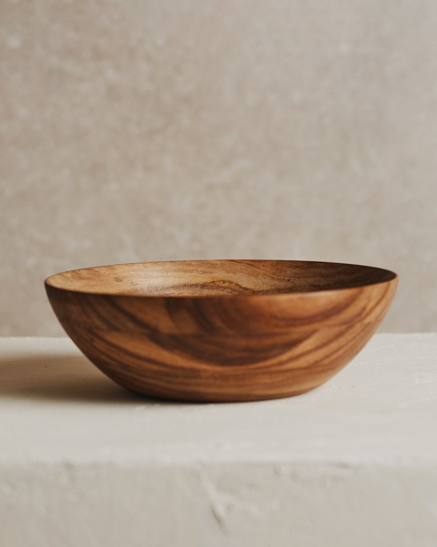 Cora Dark Wood Bowl | 19cm Dia