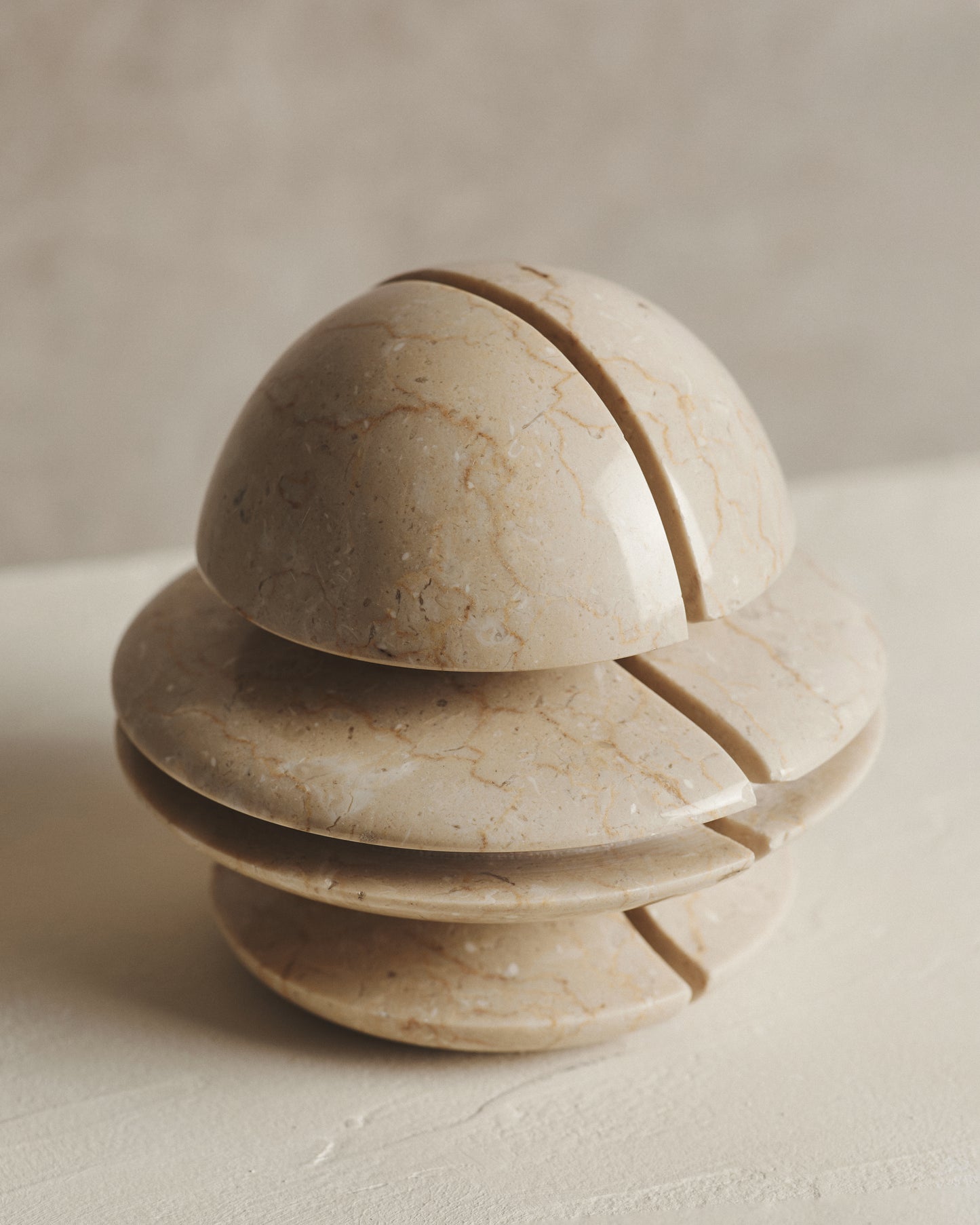 Pair of Curve Stone Bookends