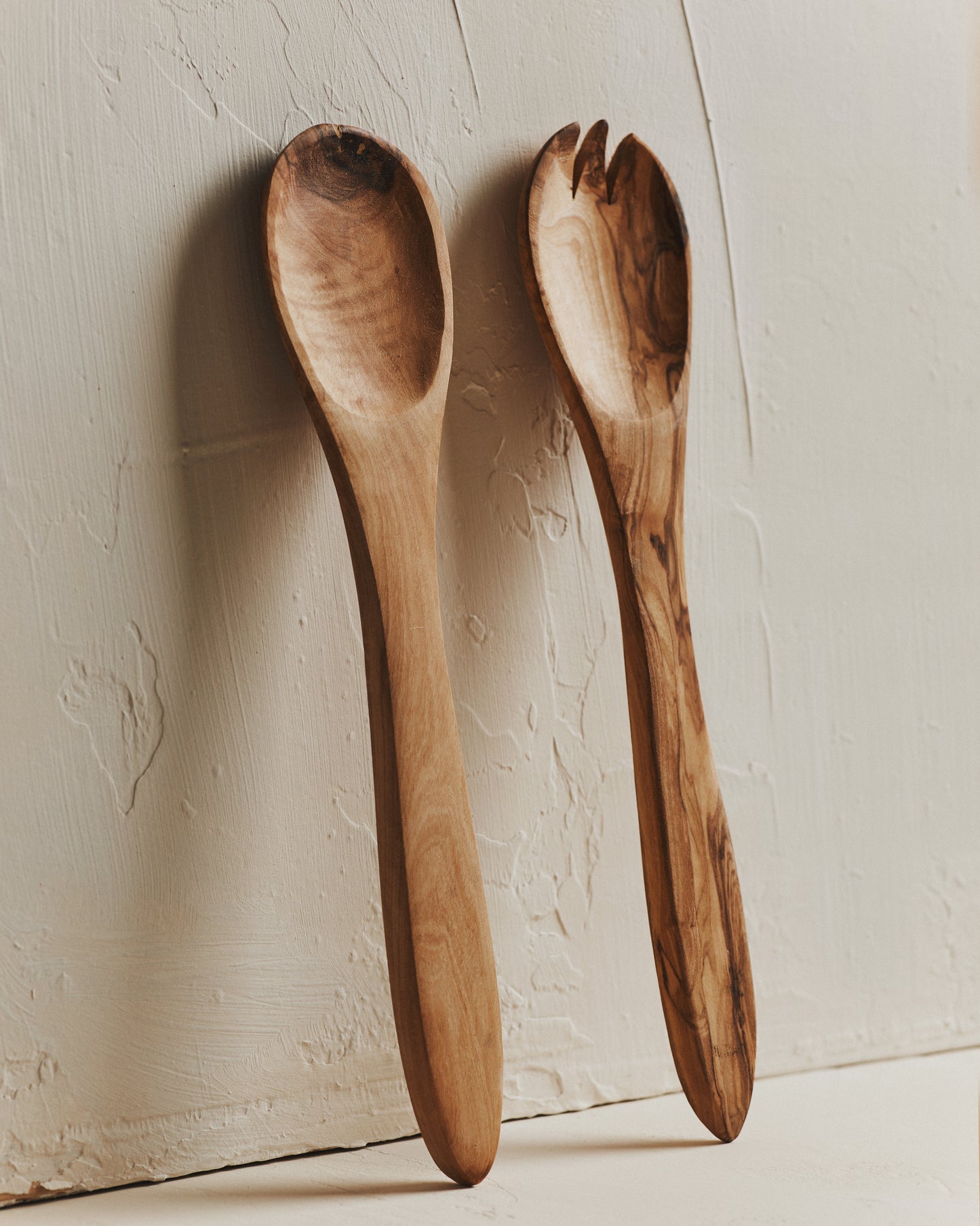 Cora Flat Salad Servers