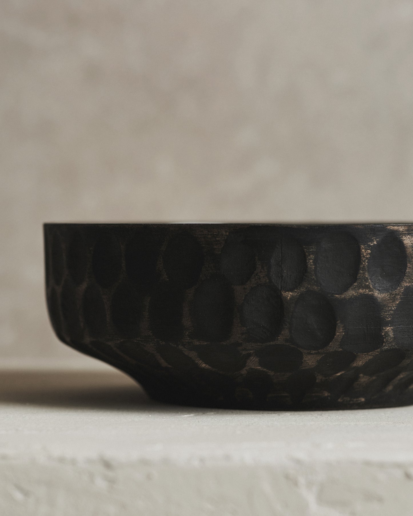 Oryn Small Black Finish Bowl