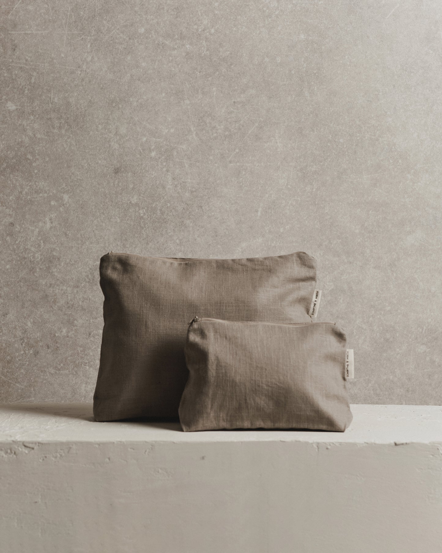 Large Pouch 001 | Stone