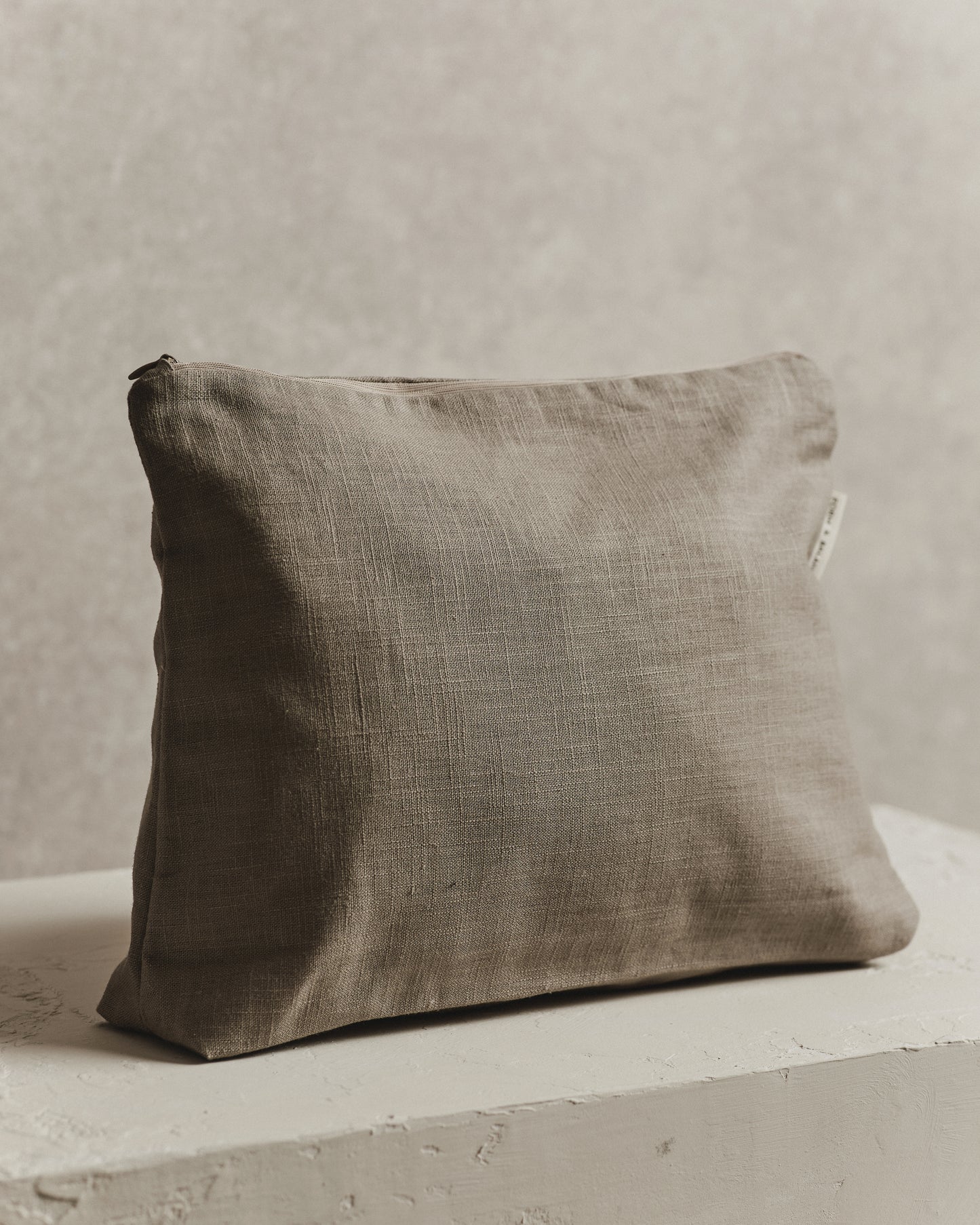 Large Pouch 001 | Stone