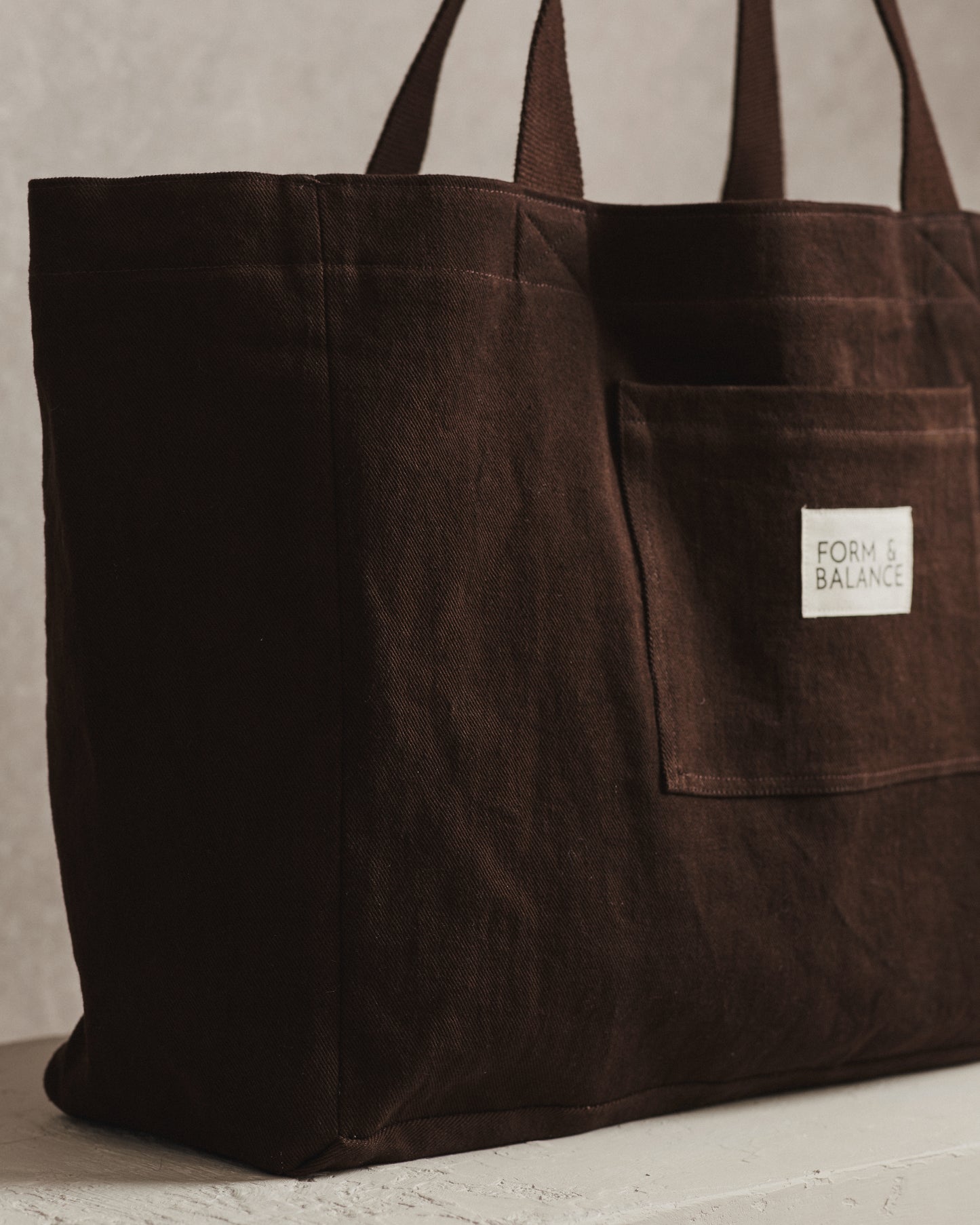 The Market Bag 001 | Espresso Brown