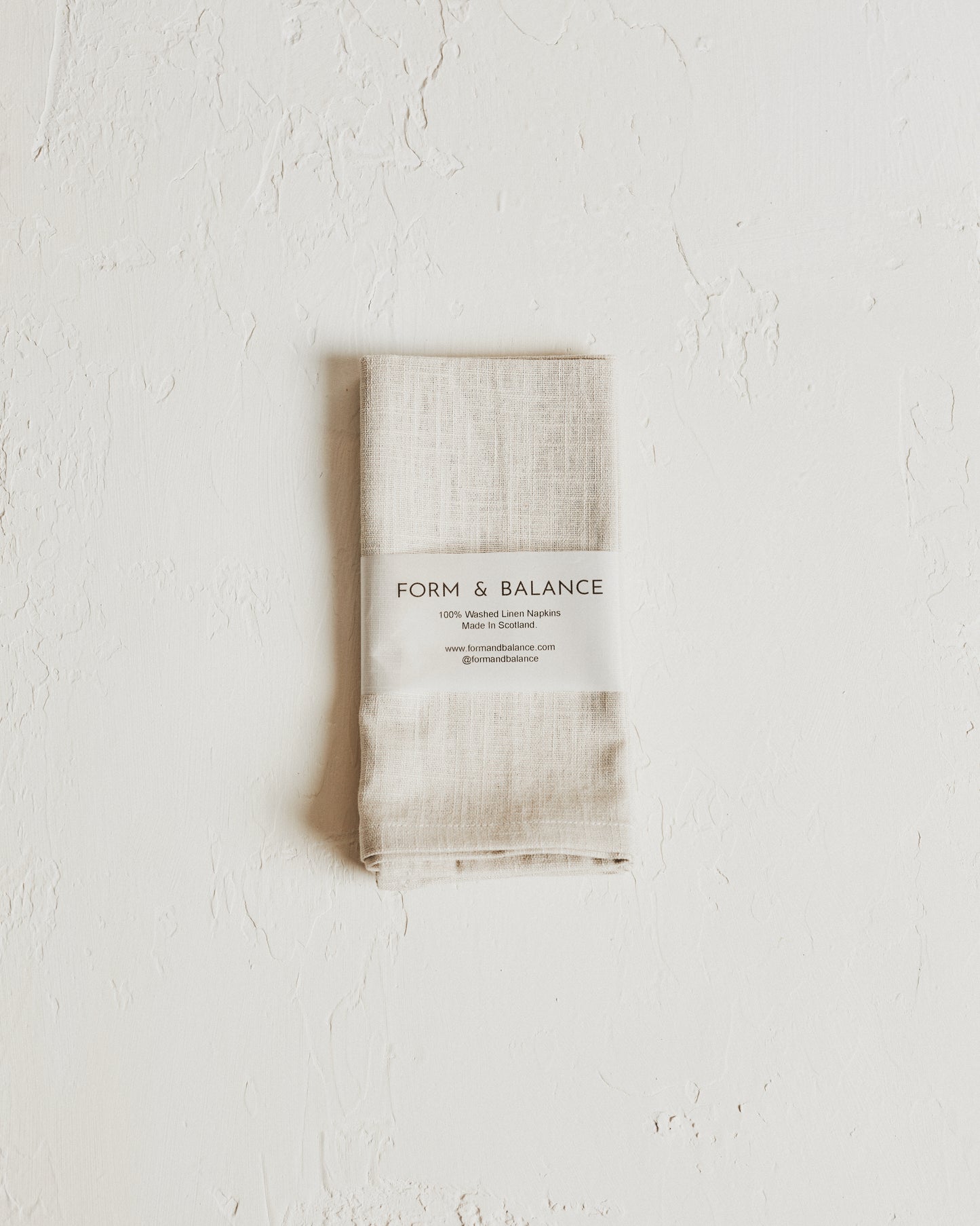 Set of 2 Washed Linen Napkins | Ecru