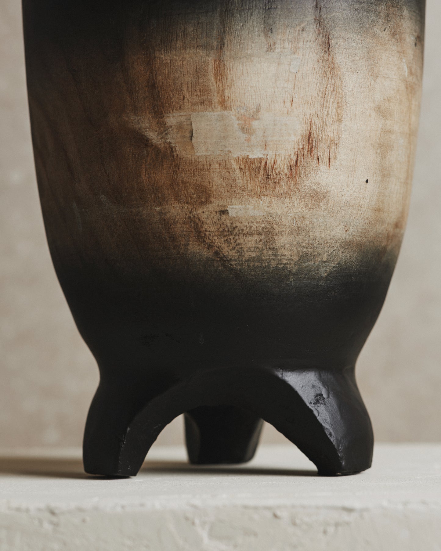 Ombre Small Wooden Planter