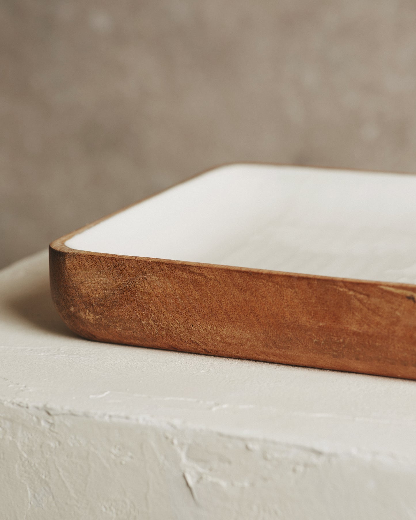 Oryn Large Square Natural Bowl