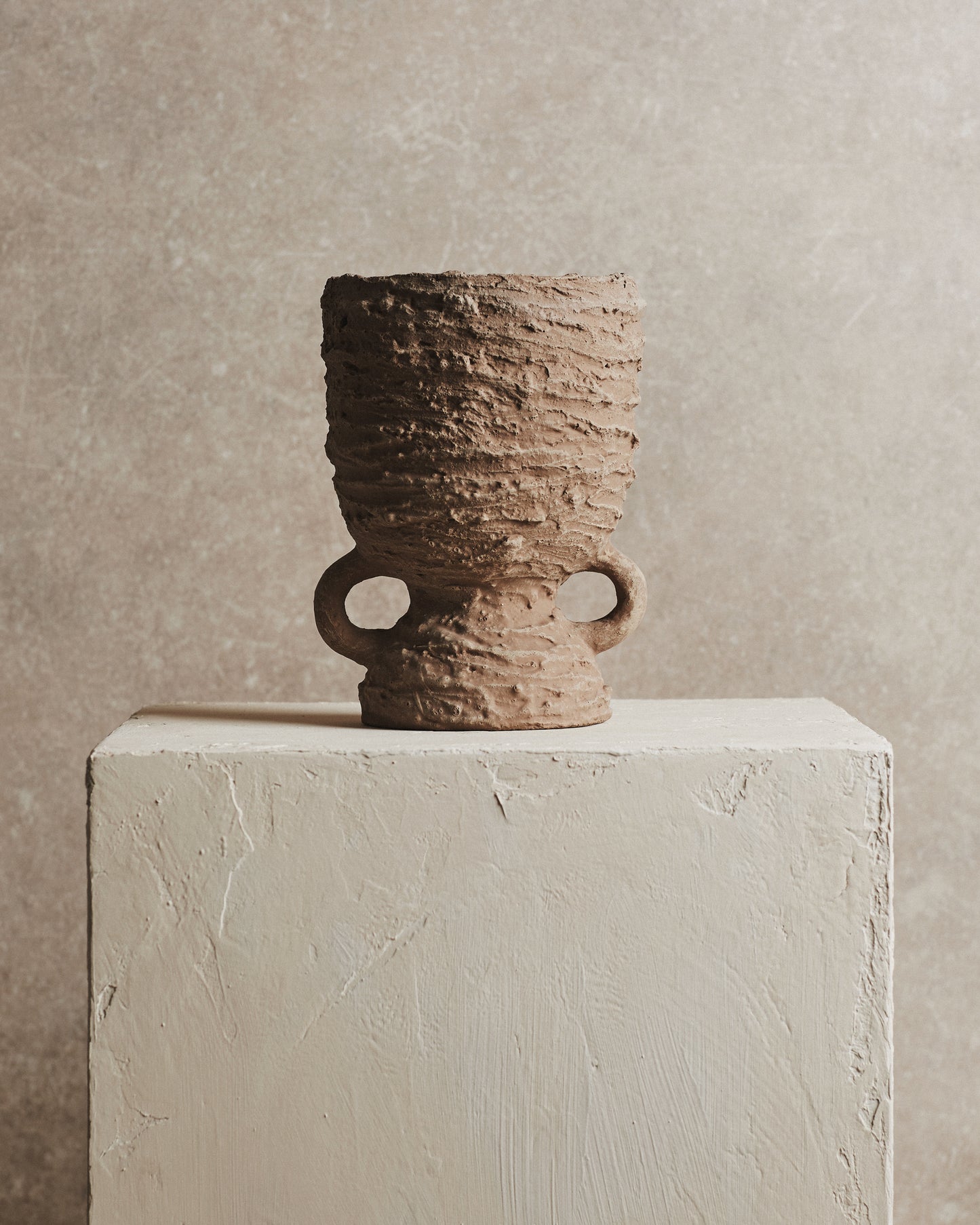 Artana Cement Vase | Large | Abigail Ahern