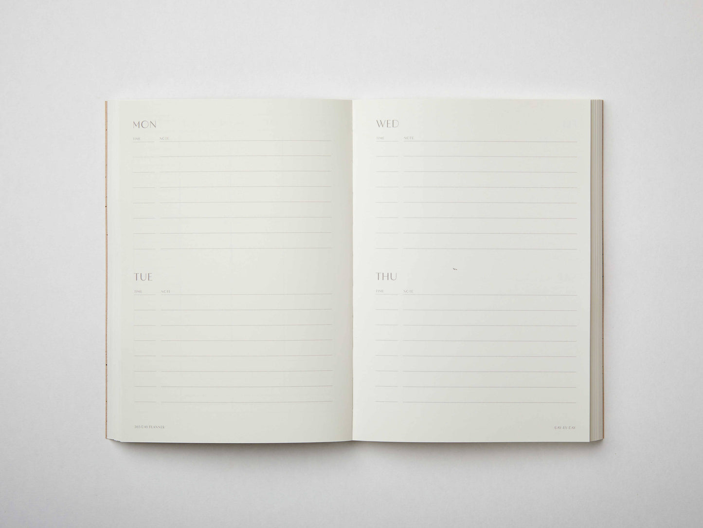 365 Undated A5 Planner | Moss Green