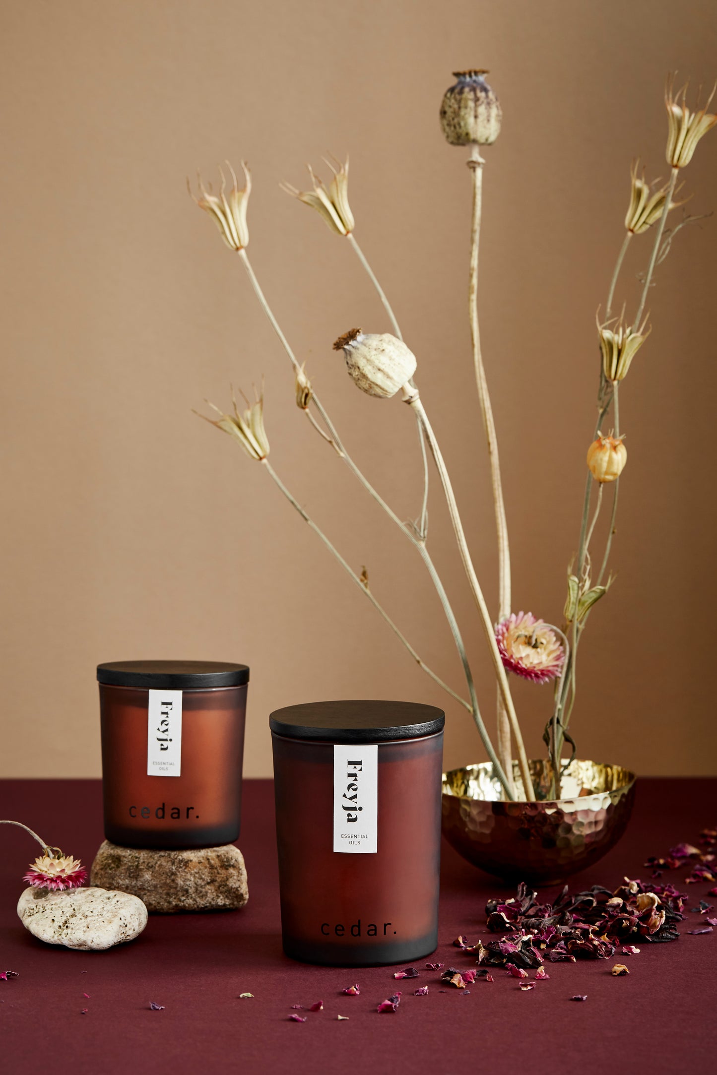 Freya | Essential Oil Candle | Medium