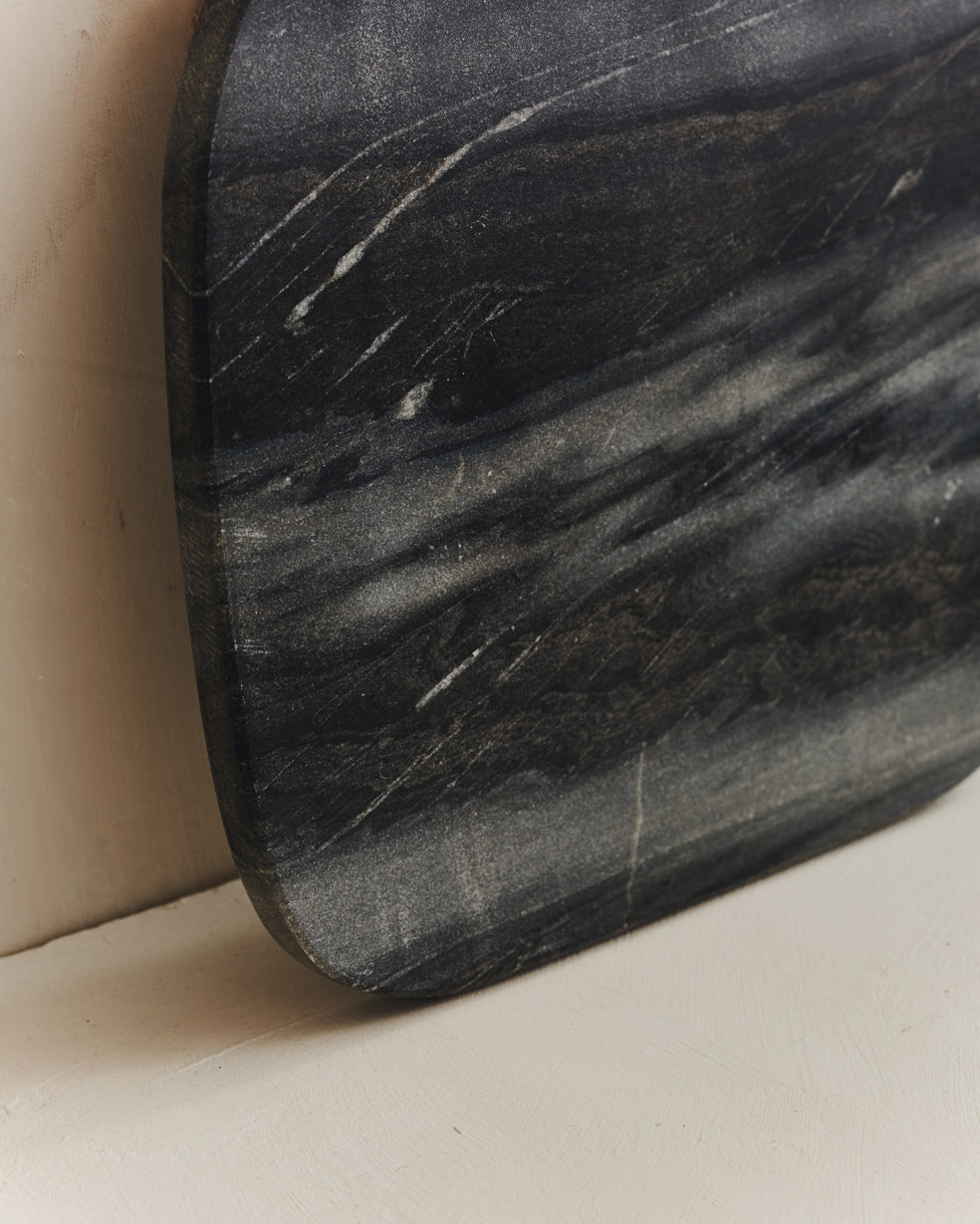Norse Marble Serving Board in Grey