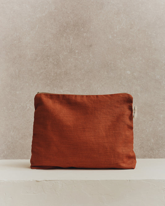 Large Pouch 001 | Rust