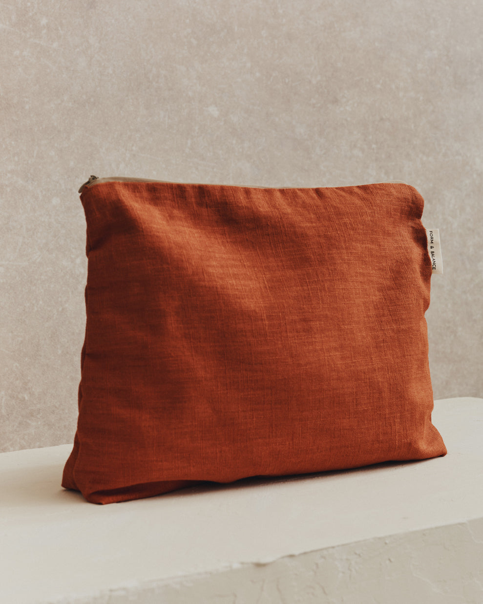 Large Pouch 001 | Rust