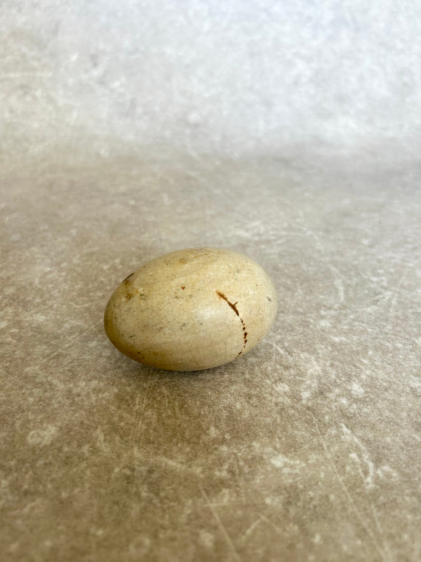 Vintage Decorative Stone Egg No.1