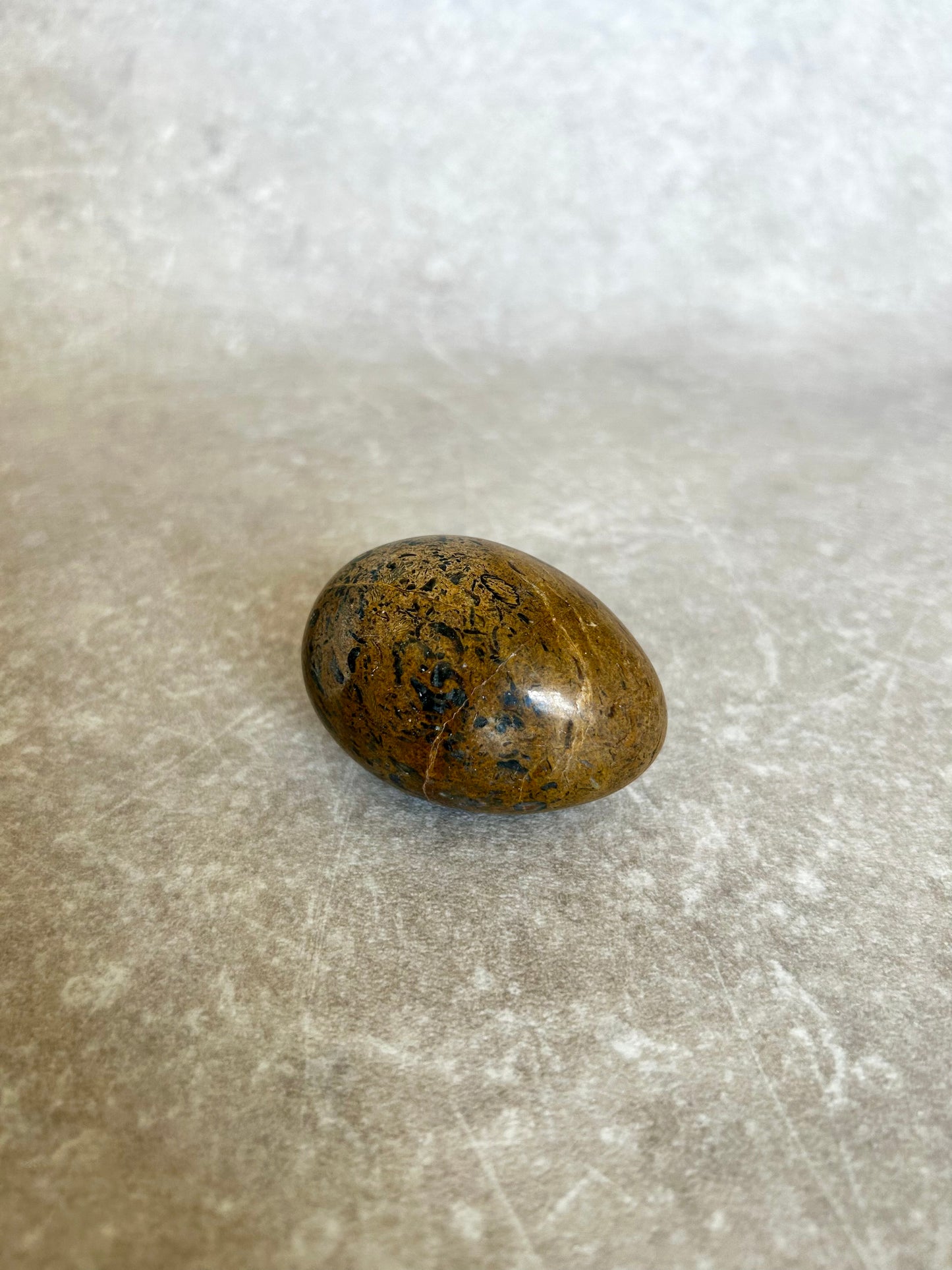 Vintage Decorative Stone Egg No.6
