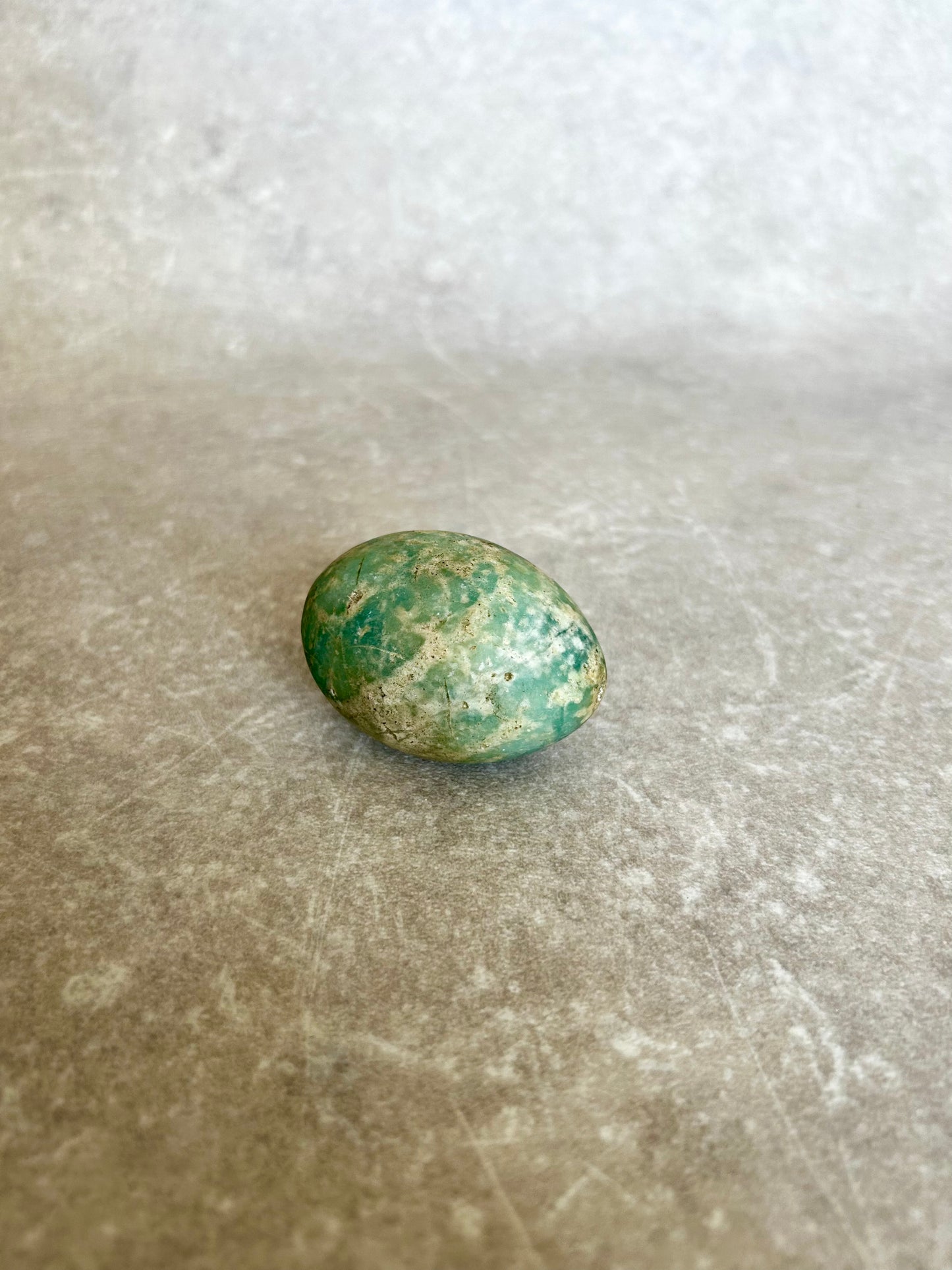 Vintage Decorative Stone Egg No.7
