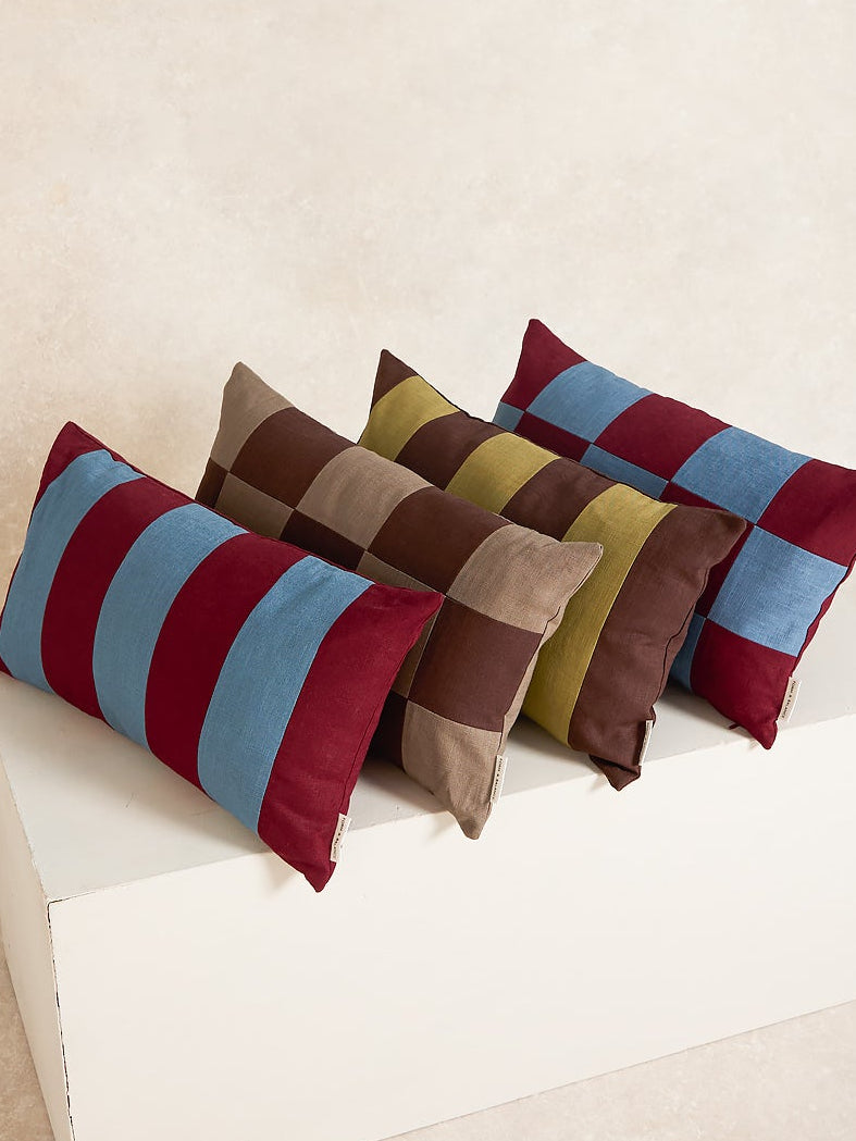 Form & Balance ramie-cotton cushion cover collection (shared product image)