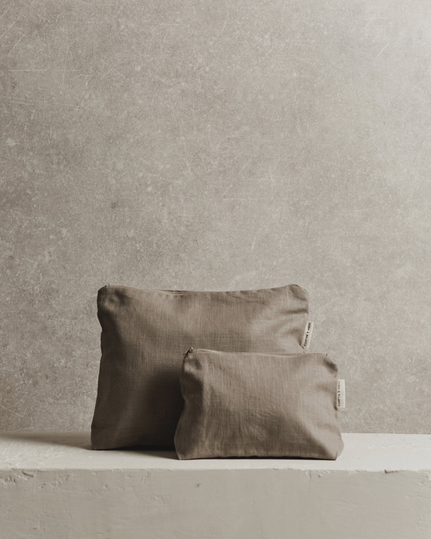 Large Pouch 001 | Stone