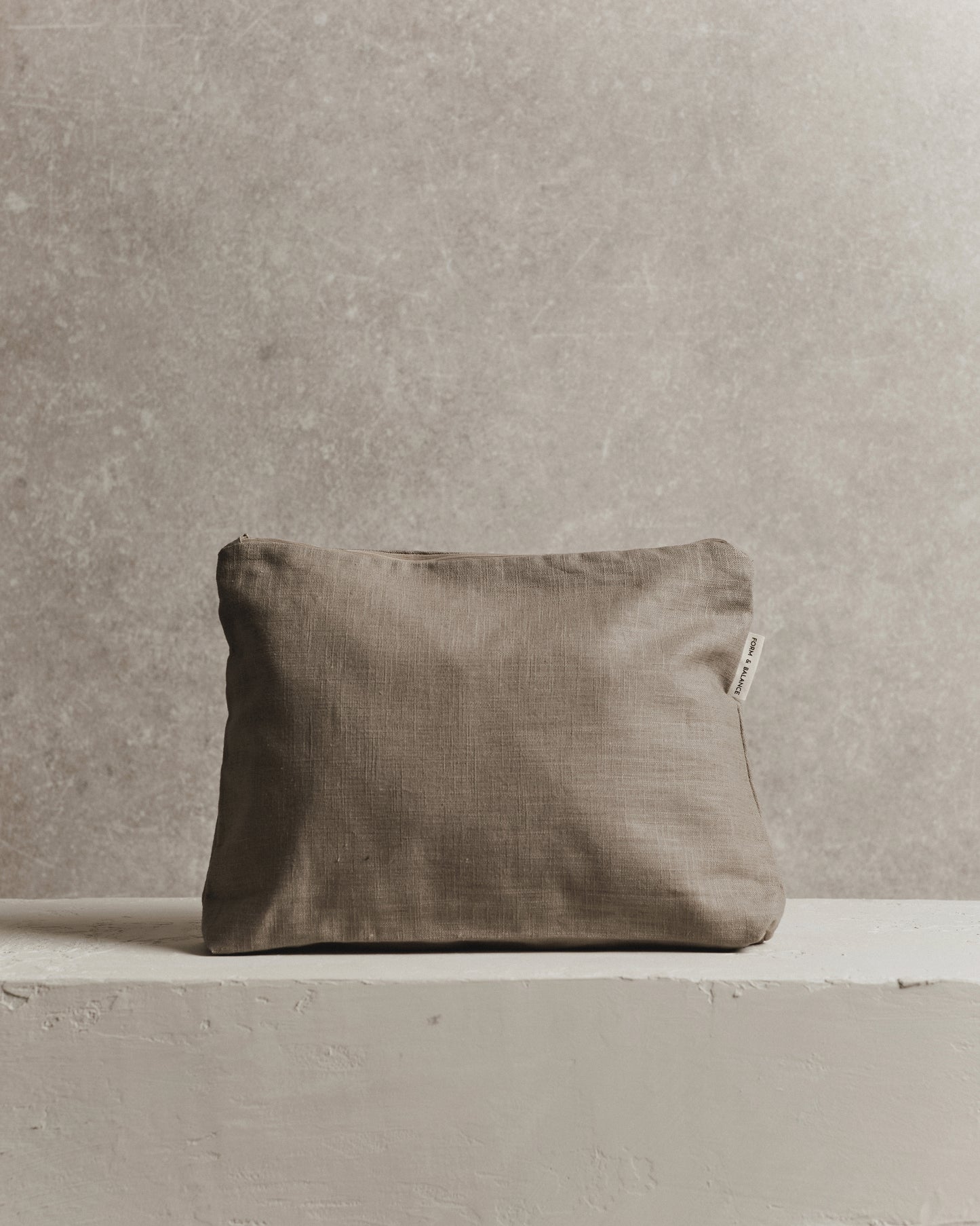 Large Pouch 001 | Stone
