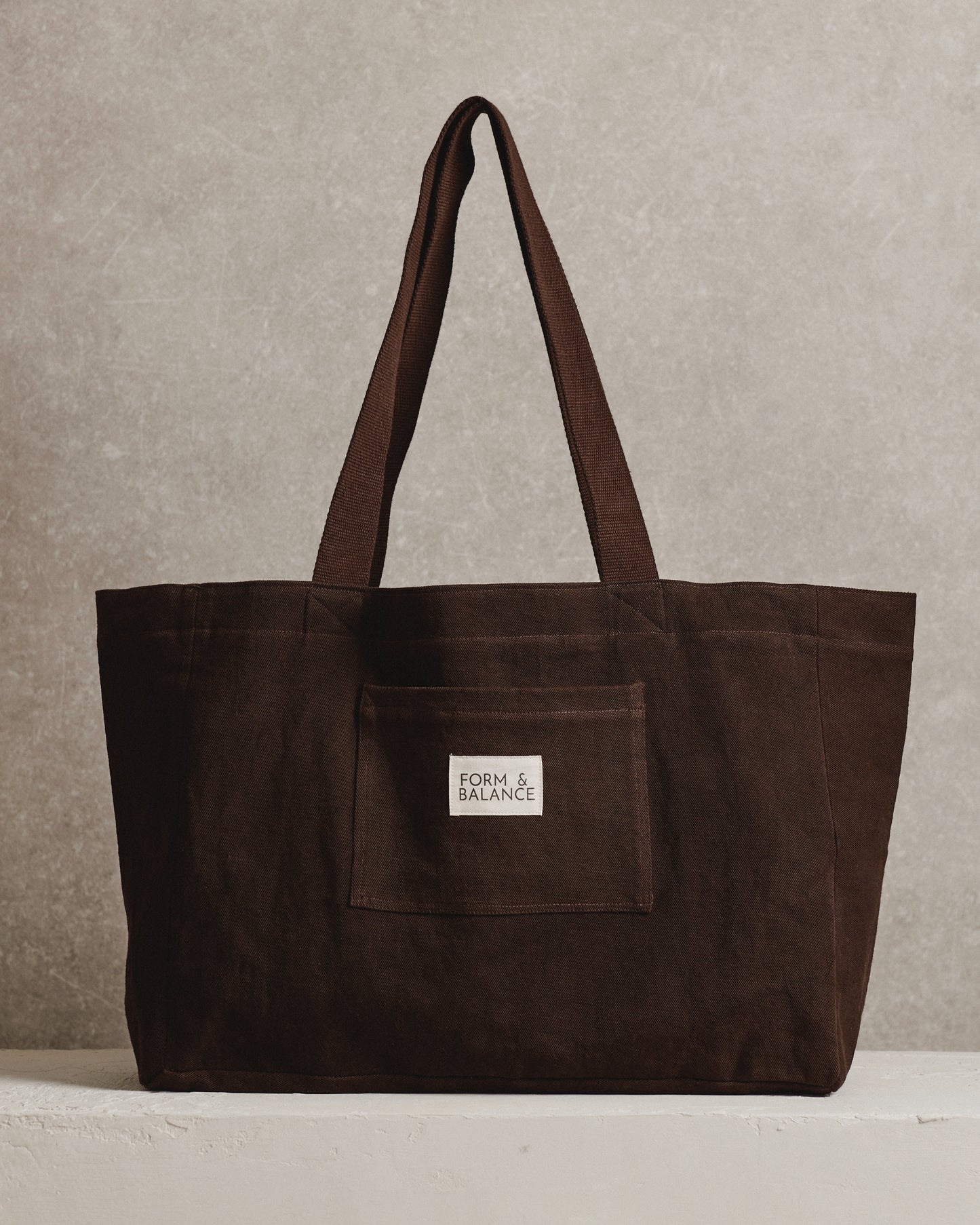 The Market Bag 001 | Espresso Brown