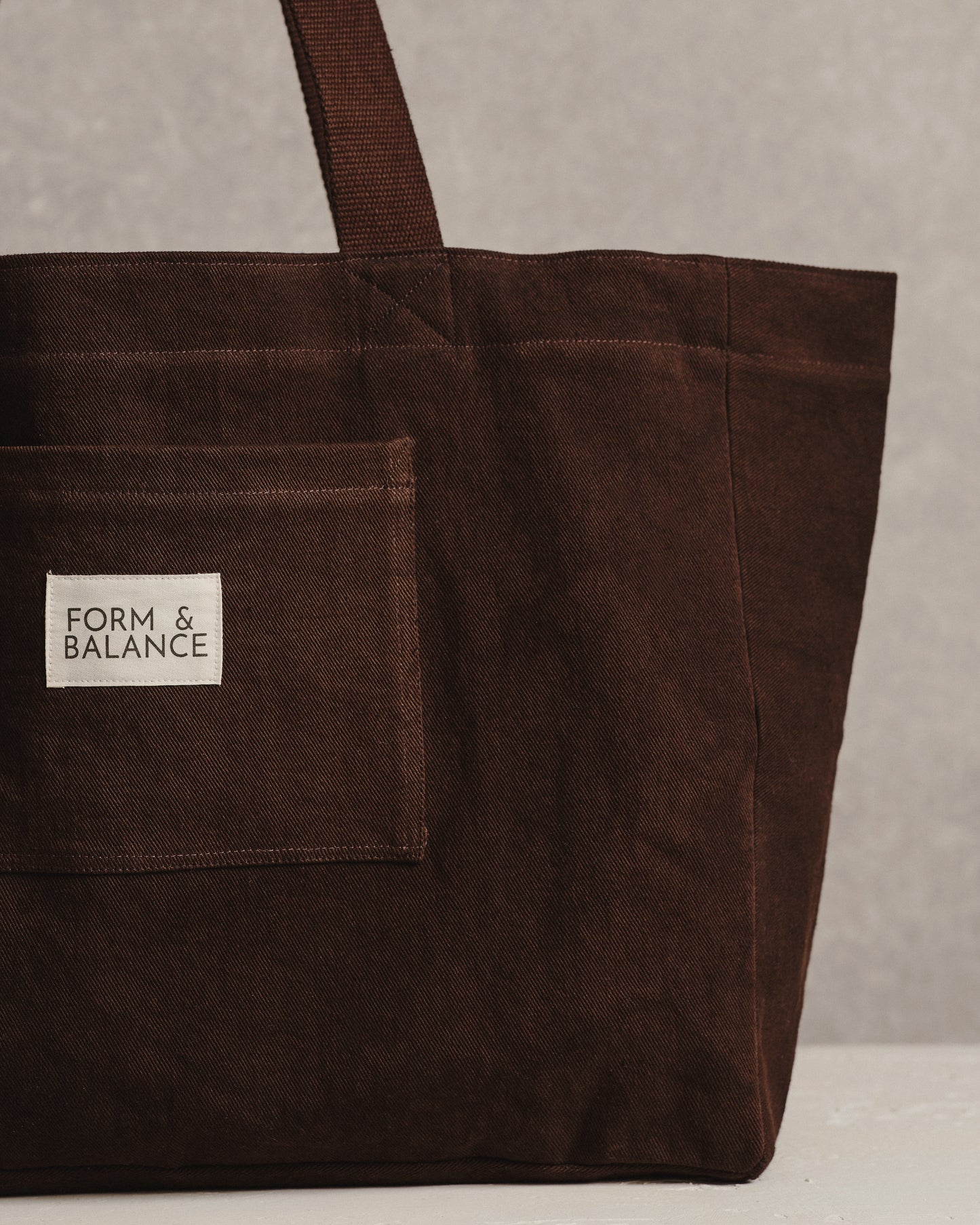 The Market Bag 001 | Espresso Brown