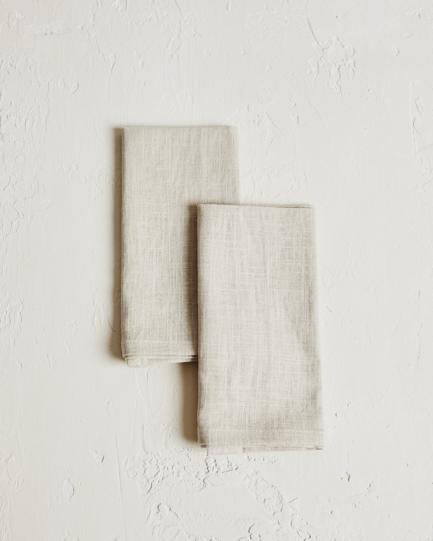 Set of 2 Washed Linen Napkins | Ecru