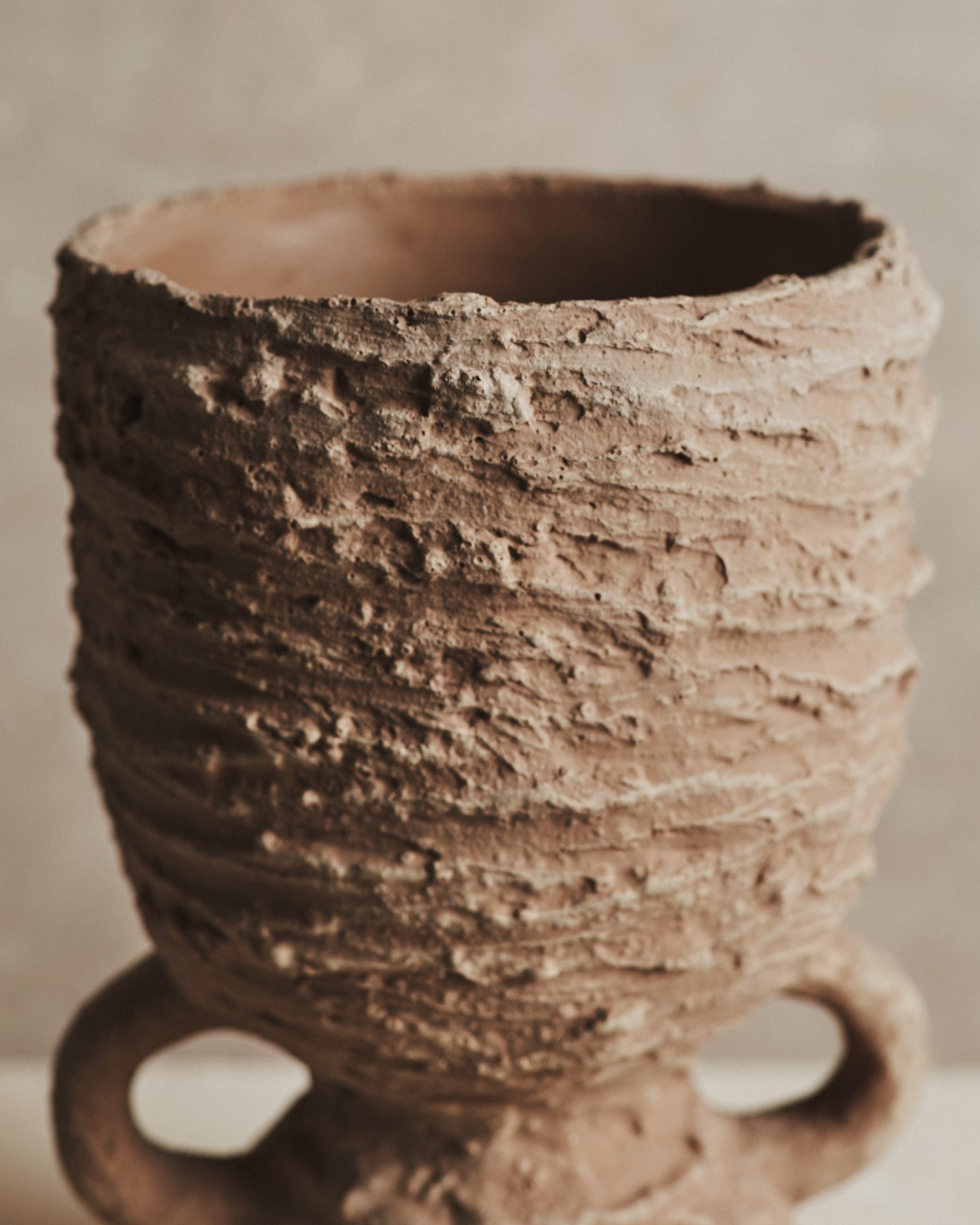Artana Cement Vase | Large | Abigail Ahern